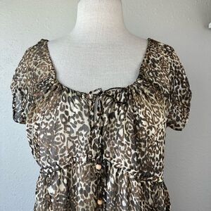 EUC Chauncey Women’s Cheetah Dress